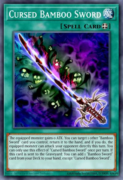 Cursed Bamboo Sword Common OP29-EN023 OTS Tournament Pack 29 Yugioh card