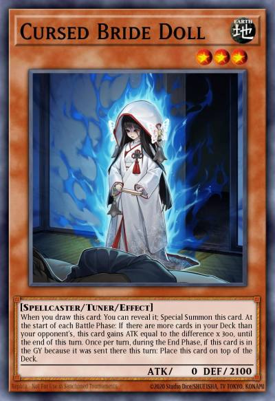 Cursed Bride Doll Common AGOV-EN026 Age of Overlord Yugioh card