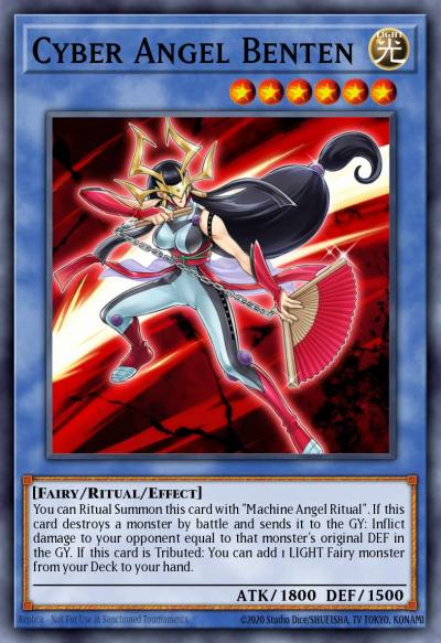 Cyber Angel Benten Super Rare RA01-EN024 25th Anniversary Rarity Collection Yugioh card