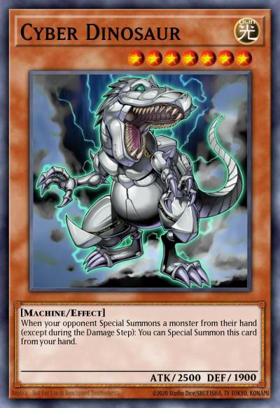 Cyber Dinosaur Super Rare CT07-EN008 Collectible Tins 2010 Wave 1 Yugioh card