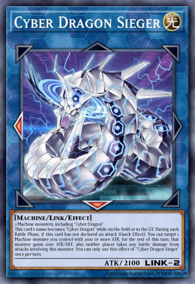 Cyber Dragon Sieger Prismatic Secret Rare MP19-EN108 2019 Gold Sarcophagus Tin Mega Pack Yugioh card