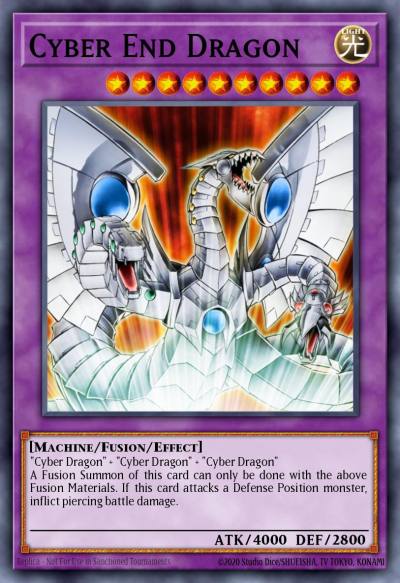 Cyber End Dragon Ultimate Rare CRV-EN036 Cybernetic Revolution Yugioh card