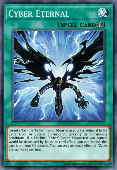 Cyber Eternal Common SDCS-EN022 Structure Deck Cyber Strike Yugioh card