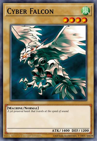 Cyber Falcon Common PSV-047 Pharaohs Servant Yugioh card