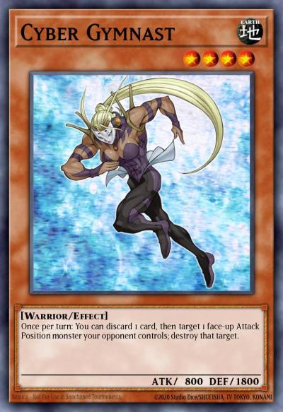 Cyber Gymnast Rare DR04-EN186 Dark Revelation Volume 4 Yugioh card