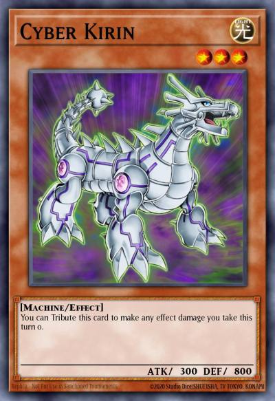 Cyber Kirin Common DR04-EN188 Dark Revelation Volume 4 Yugioh card