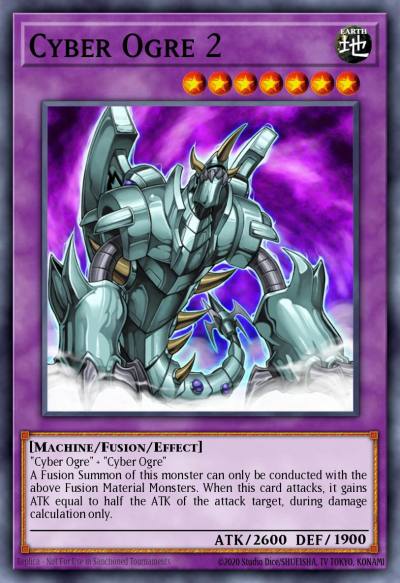 Cyber Ogre 2 Ultimate Rare CDIP-EN036 Cyberdark Impact Yugioh card