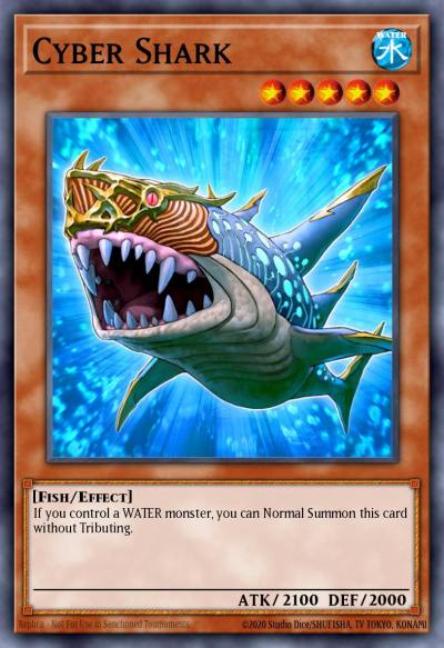 Cyber Shark Common AP01-EN016 Astral Pack One Yugioh card