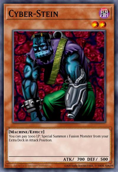 Cyber-Stein Secret Rare BLHR-EN074 Battles of Legend Heros Revenge Yugioh card