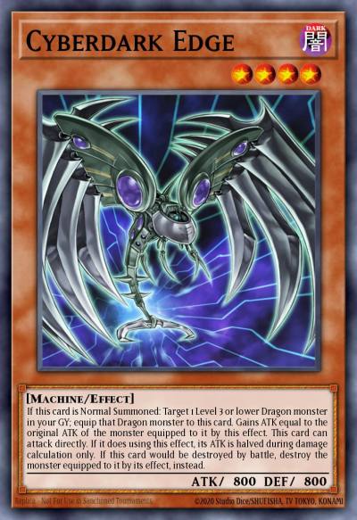 Cyberdark Edge Super Rare CDIP-EN002 Cyberdark Impact Yugioh card