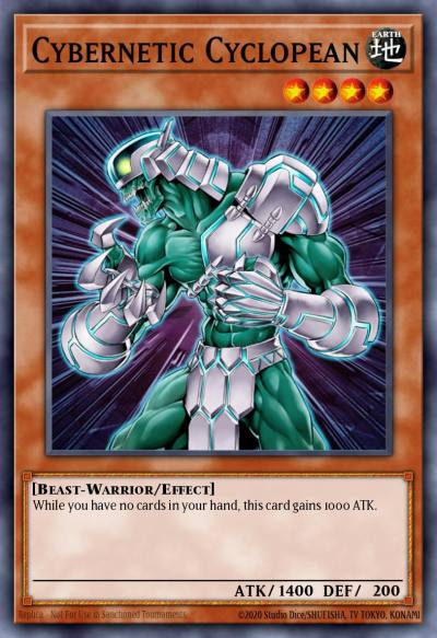 Cybernetic Cyclopean Common CRV-EN017 Cybernetic Revolution Yugioh card