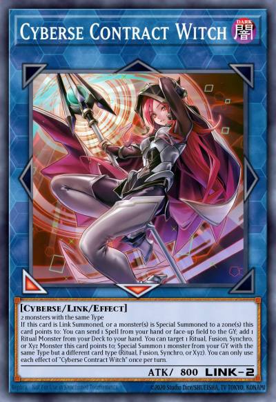 Cyberse Contract Witch Grand Master Rare MAMO-EN018 Magnificent Monsters Yugioh card