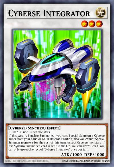 Cyberse Integrator Common SAST-EN043 Savage Strike Yugioh card