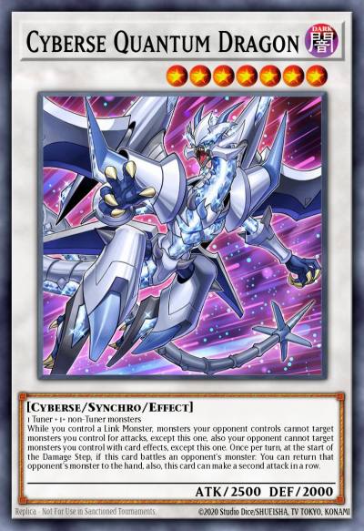 Cyberse Quantum Dragon Prismatic Secret Rare MP20-EN018 2020 Tin of Lost Memories Mega Pack Yugioh card