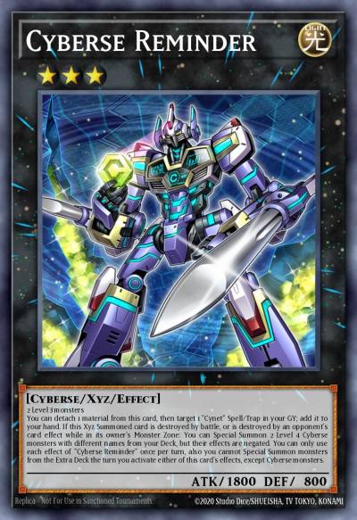 Cyberse Reminder Common DANE-EN040 Dark Neostorm Yugioh card
