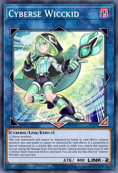 Cyberse Wicckid Common SAST-EN044 Savage Strike Yugioh card