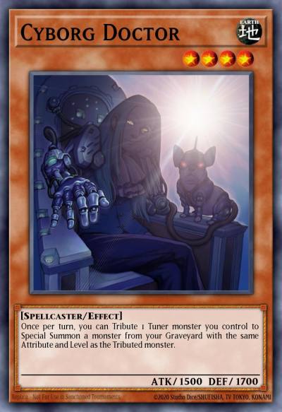 Cyborg Doctor Common ANPR-EN032 Ancient Prophecy Yugioh card