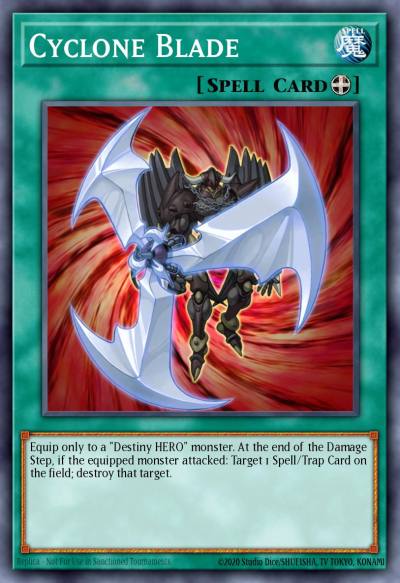 Cyclone Blade Common DP05-EN018 Duelist Pack Aster Phoenix Yugioh card