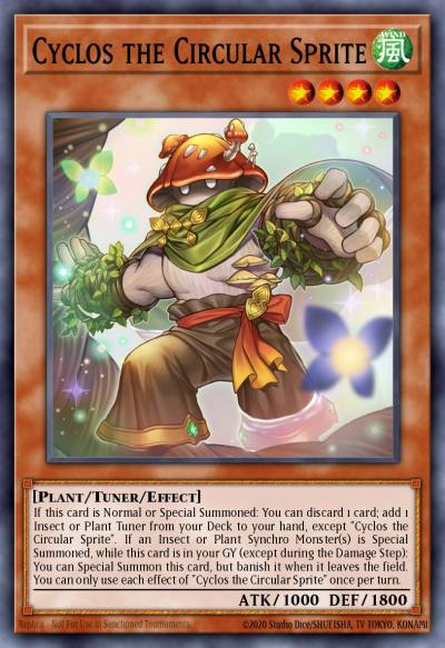Cyclos the Circular Sprite Common MP25-EN349 2025 Mega-Pack Tin Yugioh card
