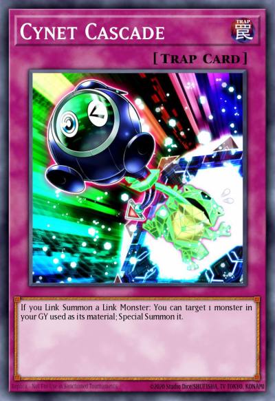 Cynet Cascade Common MP22-EN249 2022 Tin of the Pharaohs Gods Yugioh card