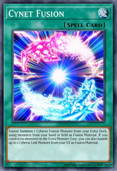 Cynet Fusion Common MP19-EN193 2019 Gold Sarcophagus Tin Mega Pack Yugioh card