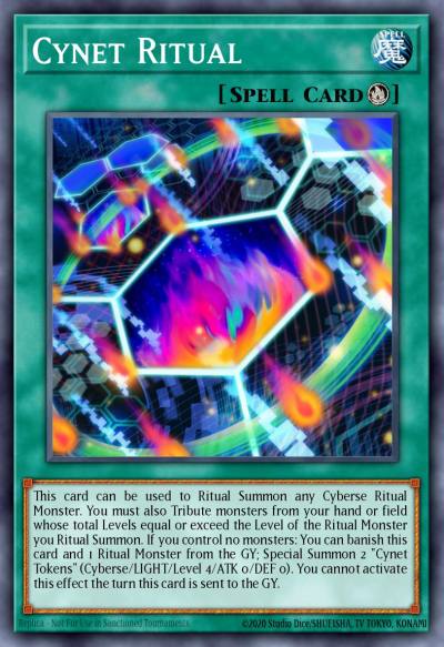Cynet Ritual Common MP19-EN113 2019 Gold Sarcophagus Tin Mega Pack Yugioh card