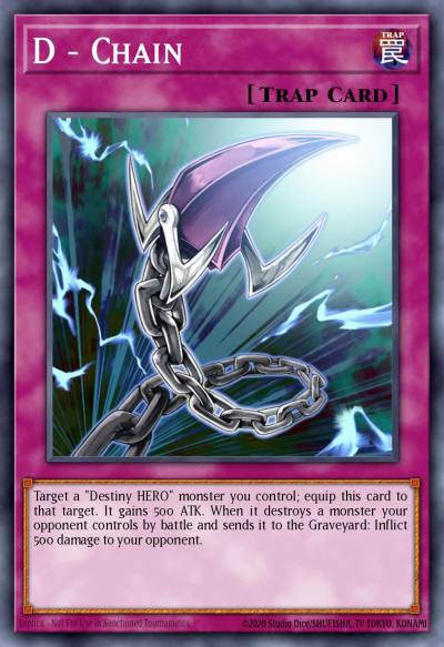D - Chain Common DP05-EN028 Duelist Pack Aster Phoenix Yugioh card