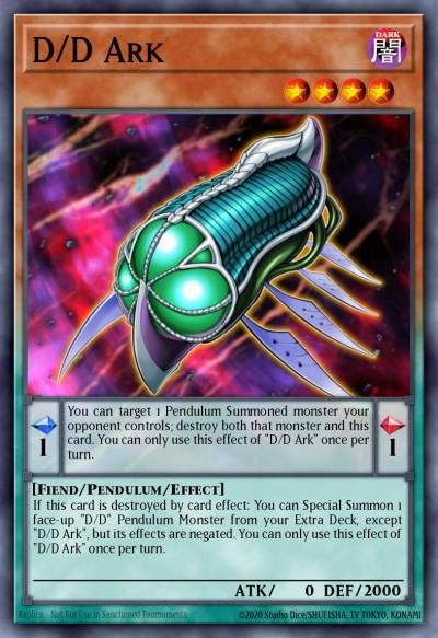 D/D Ark Common ROTD-EN084 Rise of the Duelist Yugioh card