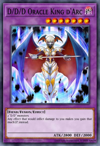 D/D/D Oracle King dArc Rare MP16-EN077 2016 Mega-Tin Mega Pack Yugioh card