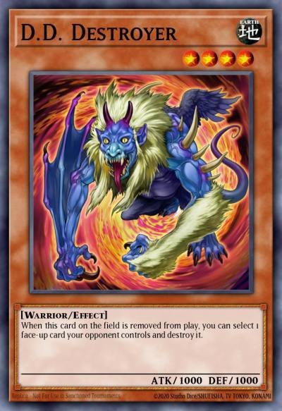 DD Destroyer Rare DREV-EN083 Duelist Revolution Yugioh card