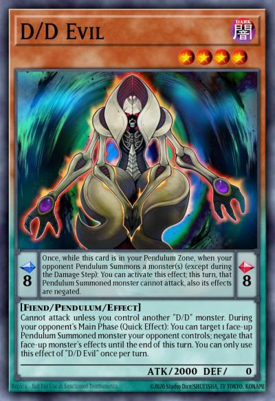 D/D Evil Common ROTD-EN085 Rise of the Duelist Yugioh card