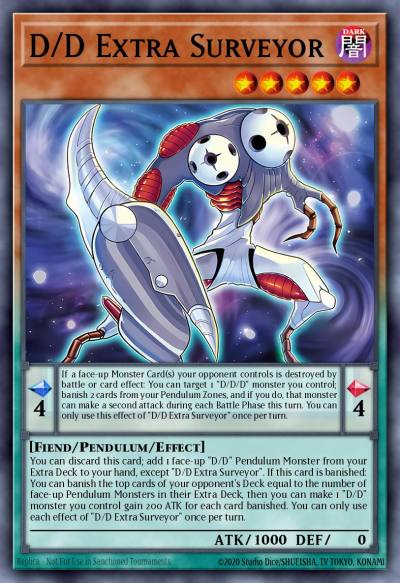 D/D Extra Surveyor New BLMM-EN043 Battles of Legend Monster Mayhem Yugioh card