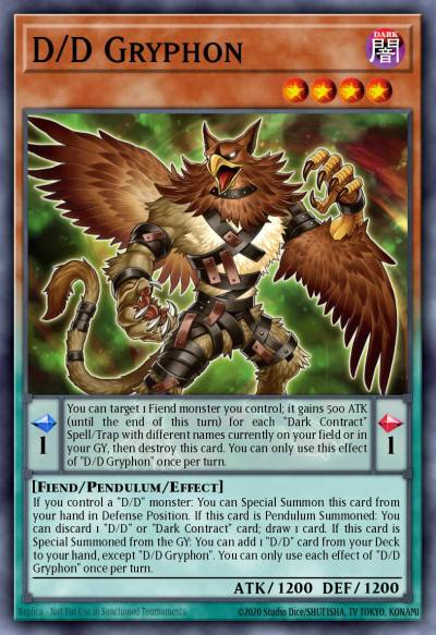 D/D Gryphon Common MP23-EN011 25th Anniversary Tin Dueling Heroes Mega Pack Yugioh card