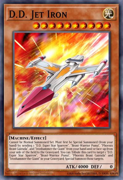 DD Jet Iron Duel Terminal Rare Parallel Rare DT07-EN055 Duel Terminal 7b Yugioh card