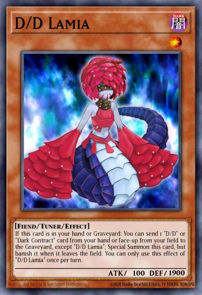 D/D Lamia Ultra Rare GFP2-EN077 Ghosts From the Past The 2nd Haunting Yugioh card