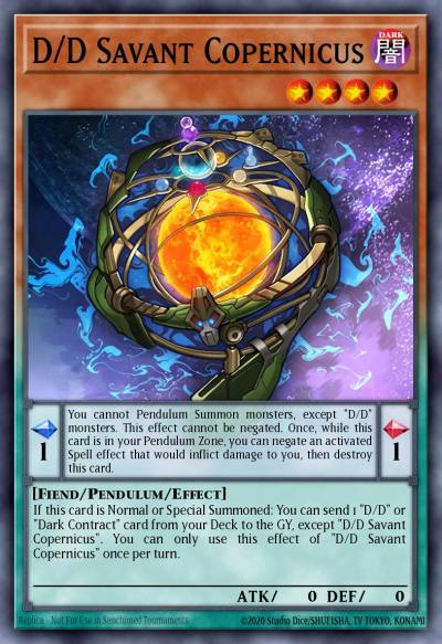 D/D Savant Copernicus Ultra Rare GFP2-EN076 Ghosts From the Past The 2nd Haunting Yugioh card