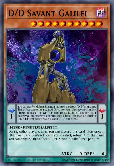 D/D Savant Galilei Common MP16-EN166 2016 Mega-Tin Mega Pack Yugioh card