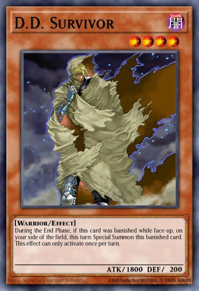 DD Survivor Common CP04-EN019 Champion Pack Game Four Yugioh card