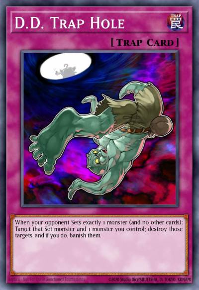 DD Trap Hole Rare CRV-EN057 Cybernetic Revolution Yugioh card