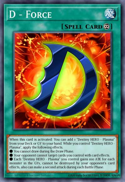 D - Force Secret Rare BROL-EN009 Brothers of Legend Yugioh card
