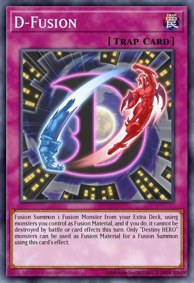 D-Fusion Secret Rare DESO-EN008 Destiny Soldiers Yugioh card