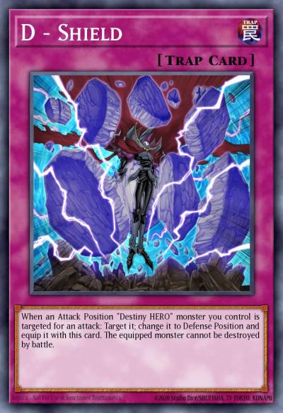 D - Shield Common DR04-EN234 Dark Revelation Volume 4 Yugioh card