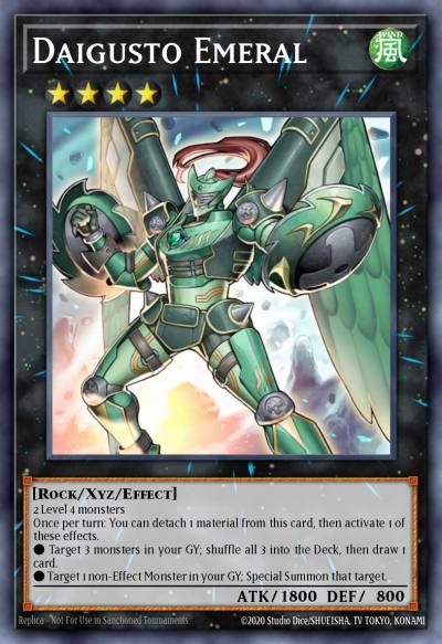 Daigusto Emeral Ultra Rare STAX-EN041 2-Player Starter Set Yugioh card