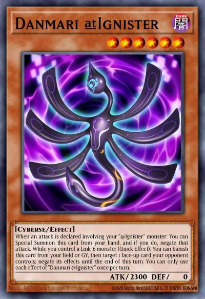 Danmari @Ignister Super Rare MP22-EN062 2022 Tin of the Pharaohs Gods Yugioh card