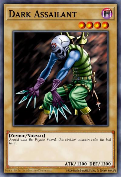 Dark Assailant Common SDK-015 Starter Deck Kaiba Yugioh card
