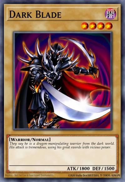 Dark Blade Common DR1-EN062 Dark Revelation Volume 1 Yugioh card