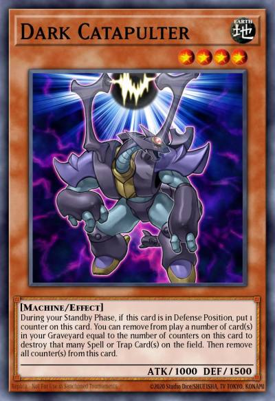 Dark Catapulter Rare CRV-EN013 Cybernetic Revolution Yugioh card