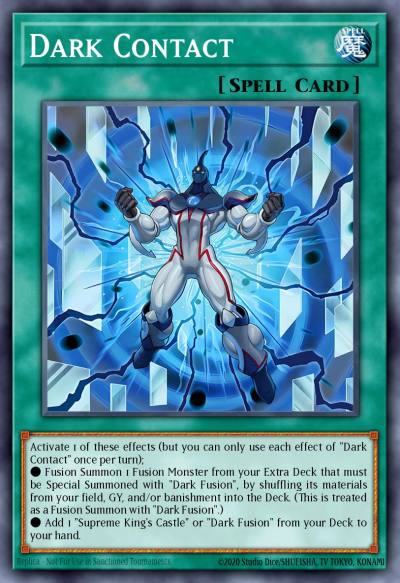 Dark Contact Super Rare SUDA-EN051 Supreme Darkness Yugioh card