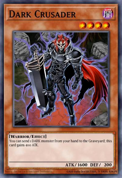Dark Crusader Common BP03-EN035 Battle Pack 3 Monster League Yugioh card