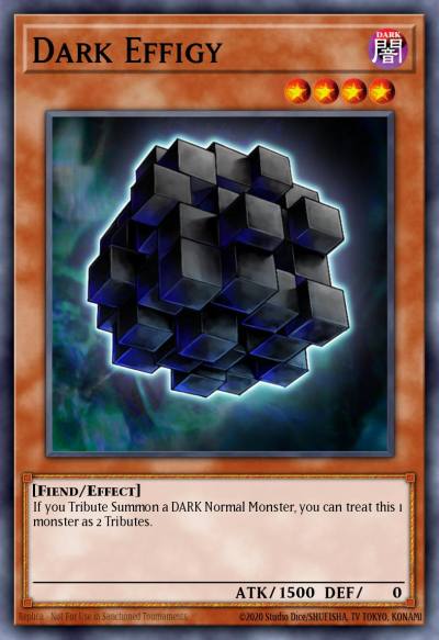Dark Effigy Common TAEV-EN038 Tactical Evolution Yugioh card
